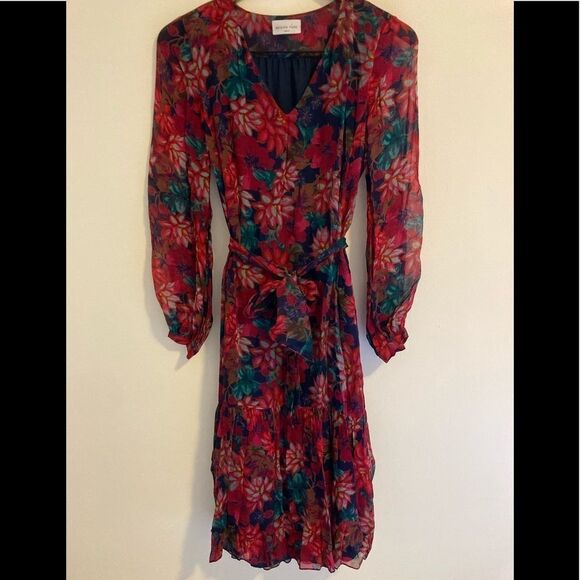 Megan Park Camille belted‎ dress - Picture 1 of 5